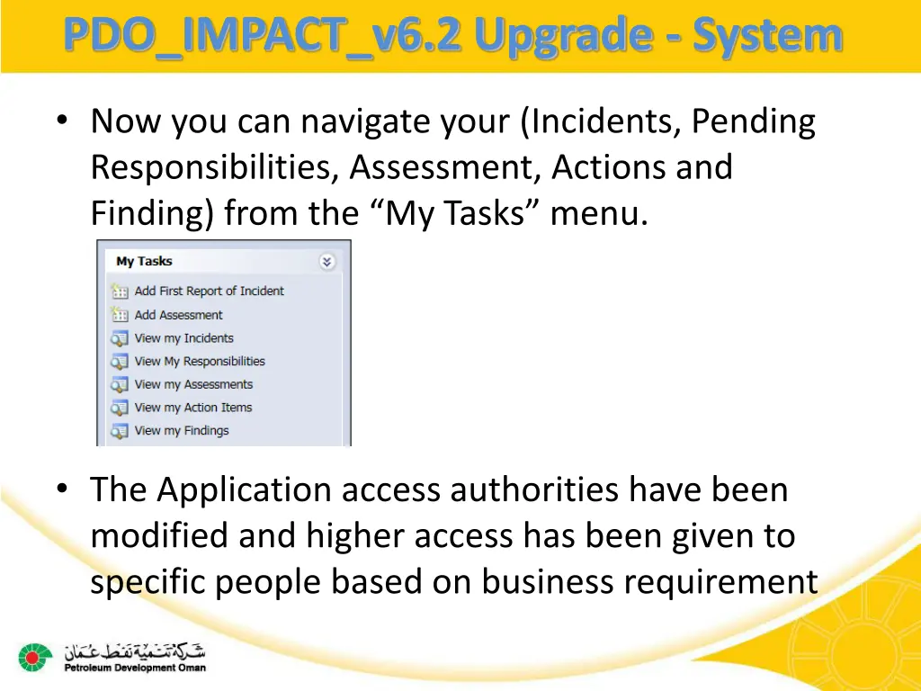 pdo impact v6 2 upgrade system