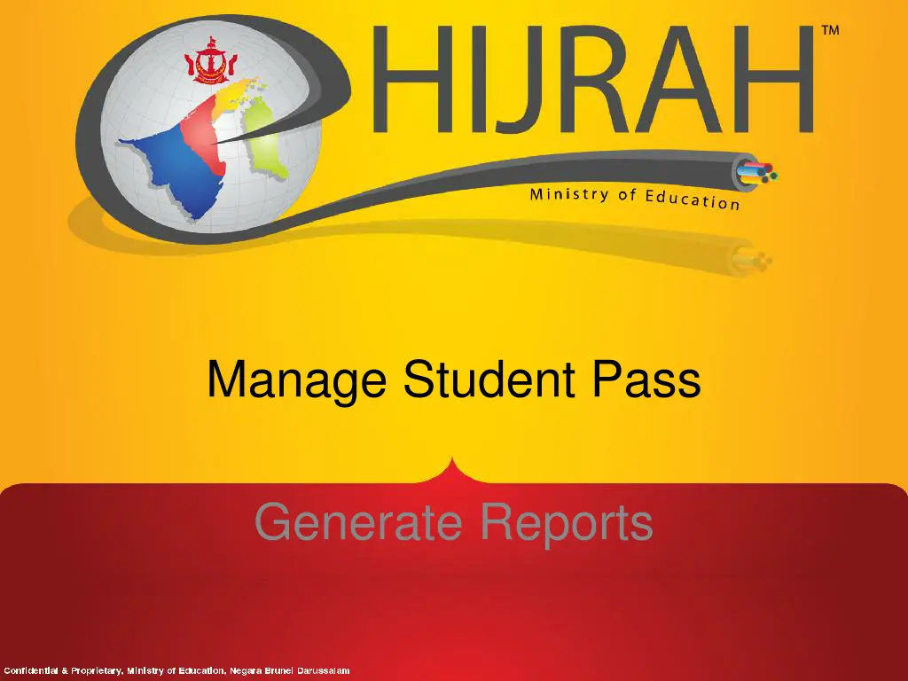 manage student pass 5