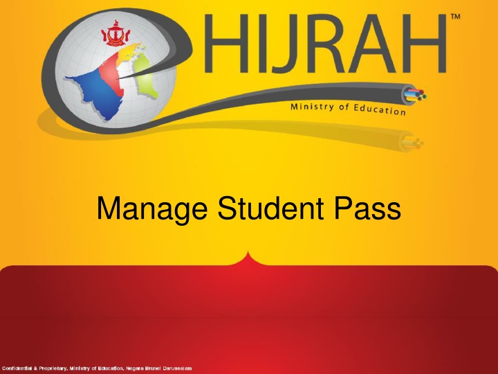 manage student pass