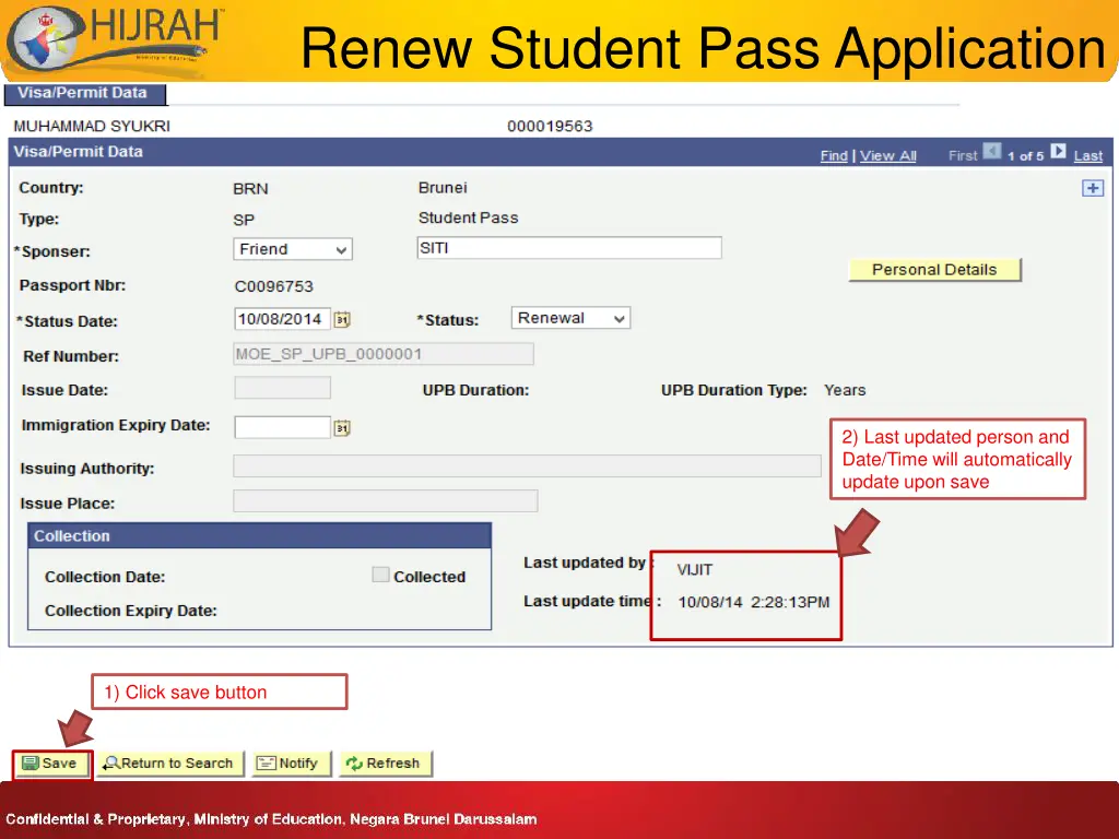 renew student pass application 3