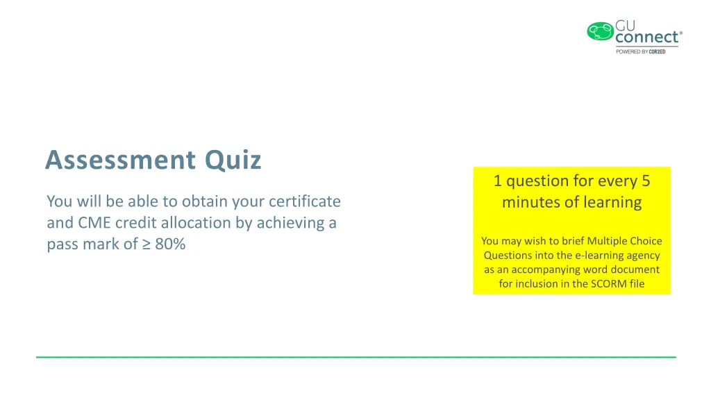 assessment quiz