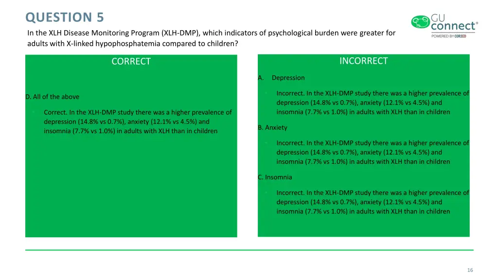 question 5 in the xlh disease monitoring program