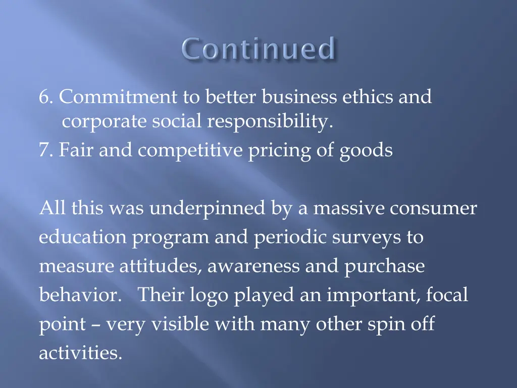 6 commitment to better business ethics