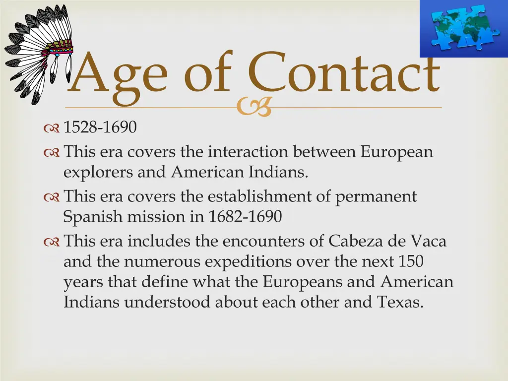 age of contact