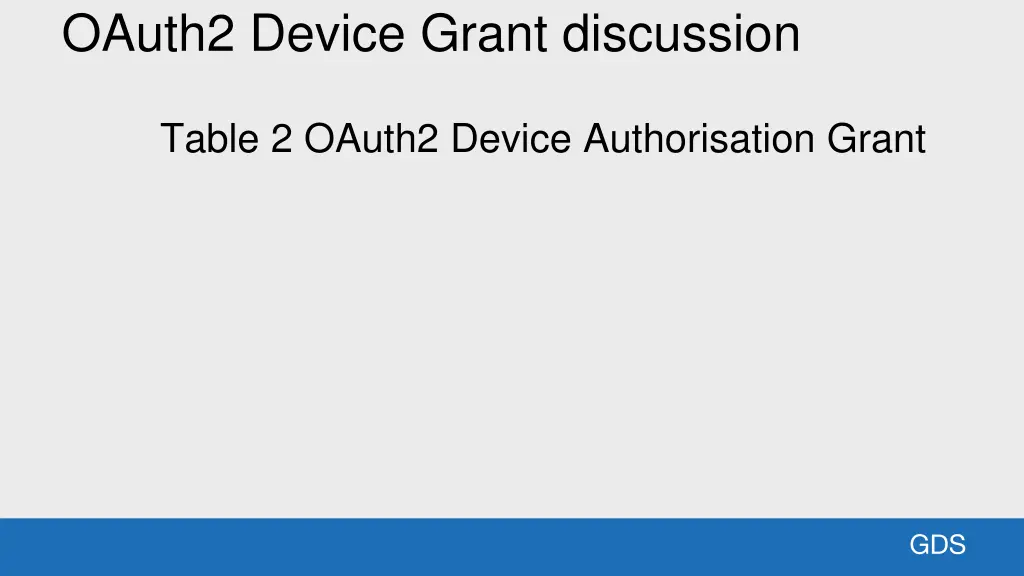 oauth2 device grant discussion