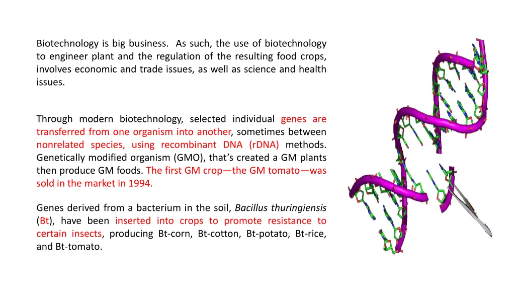 biotechnology is big business as such