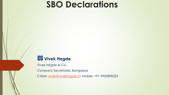 sbo declarations