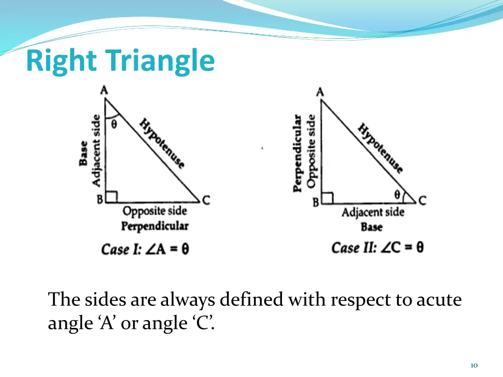 right triangle