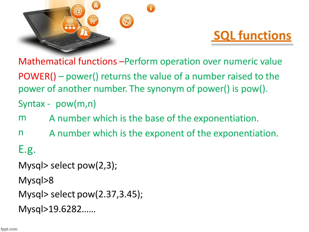 sql functions 2