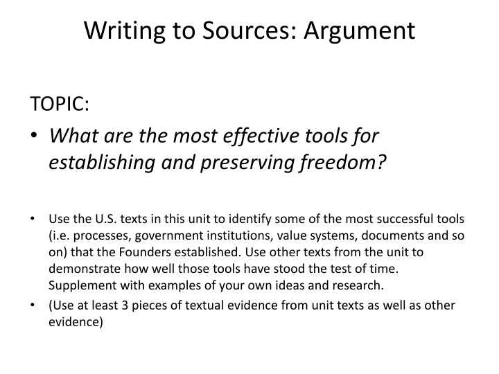 writing to sources argument