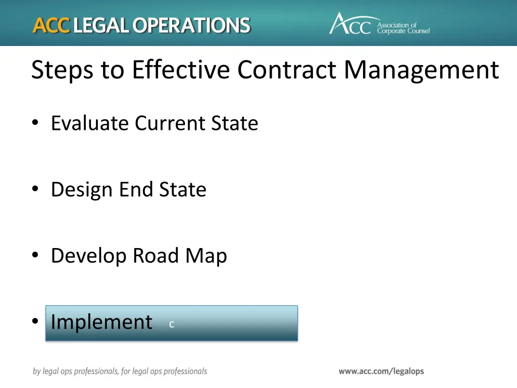 steps to effective contract management 4