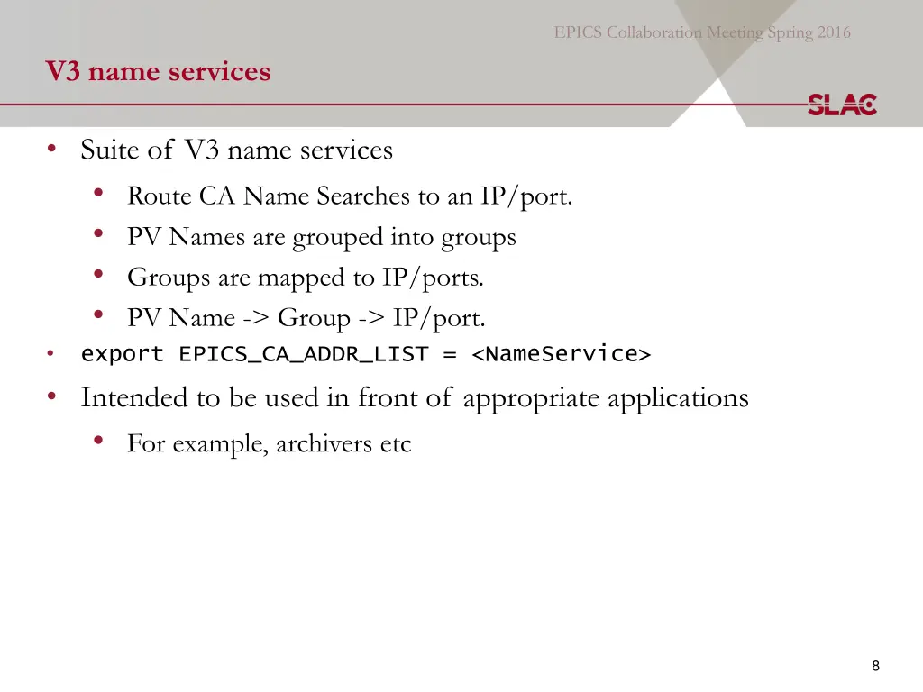 v3 name services