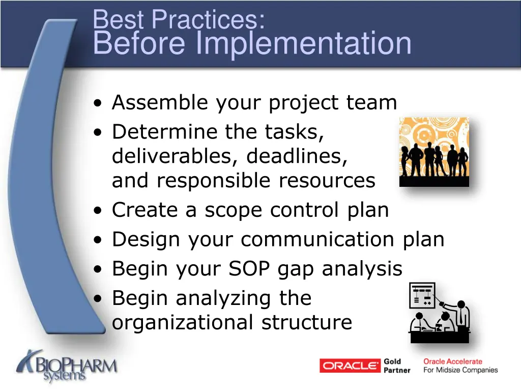 best practices before implementation