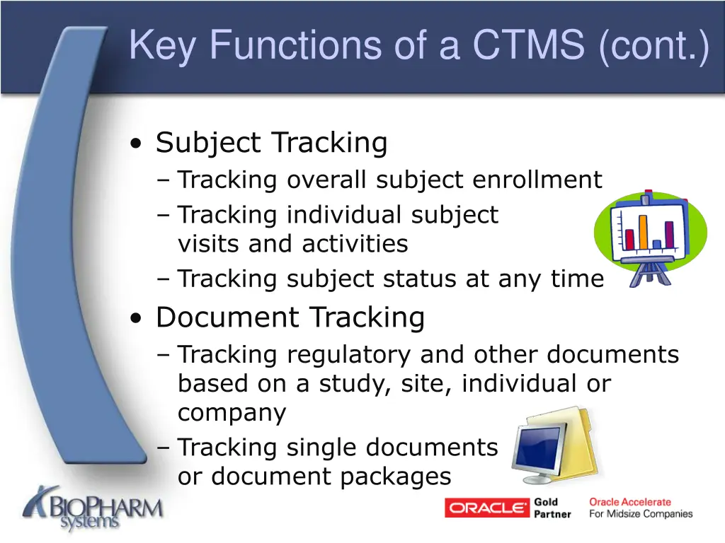 key functions of a ctms cont 1