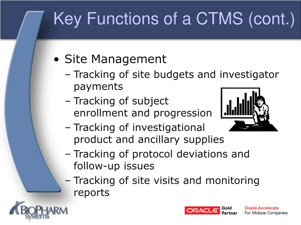 key functions of a ctms cont