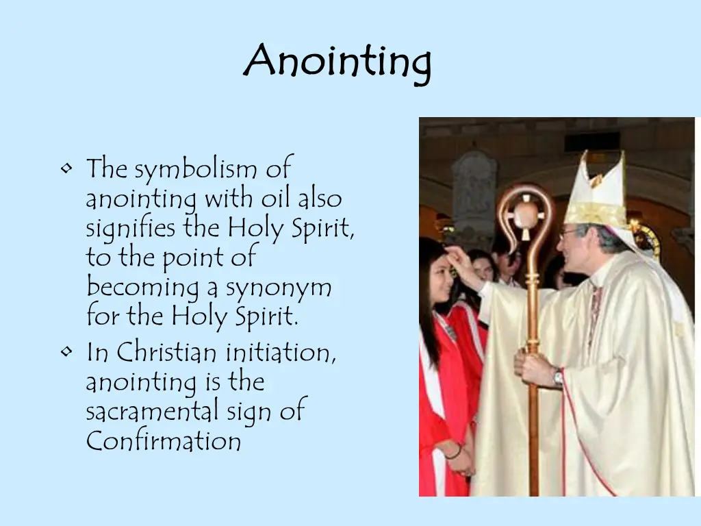 anointing anointing