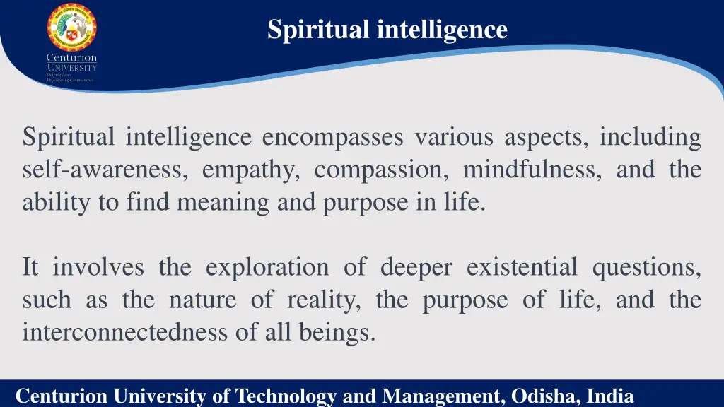 spiritual intelligence