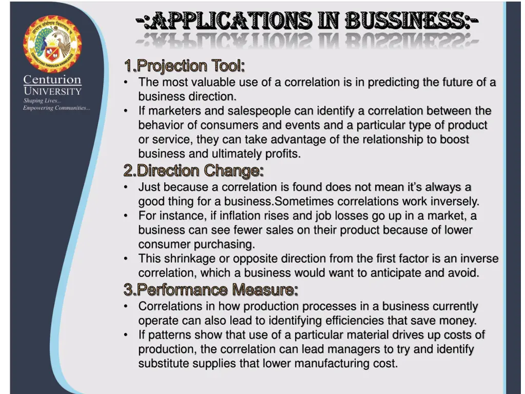 applications in bussiness 1