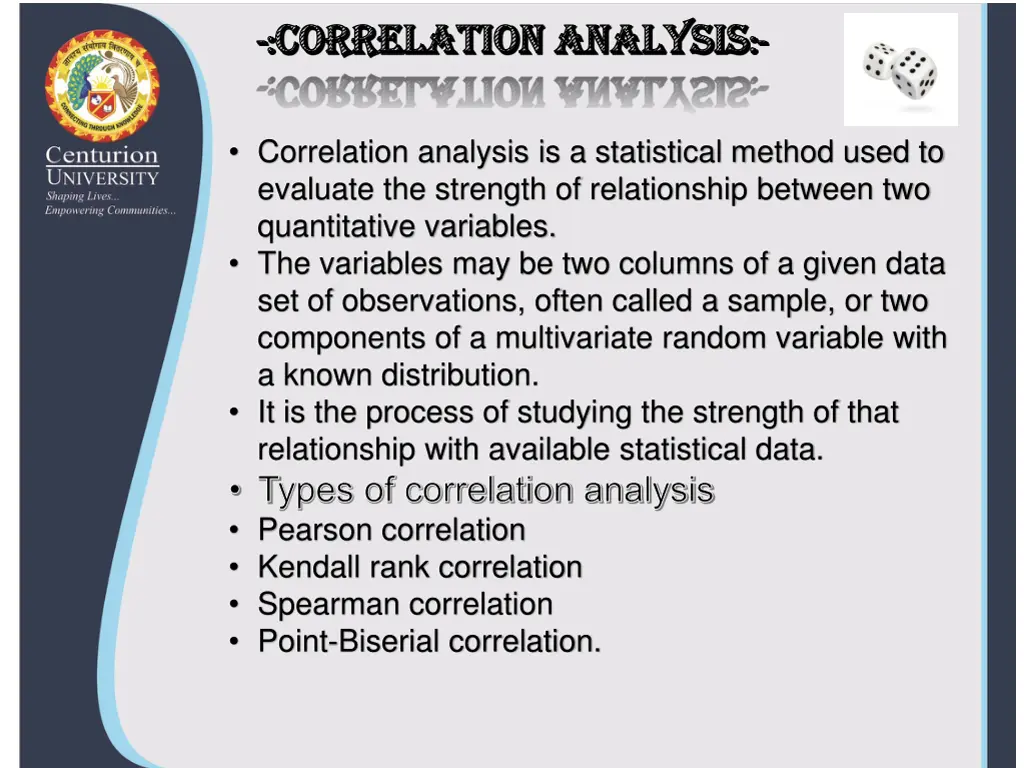 correlation analysis