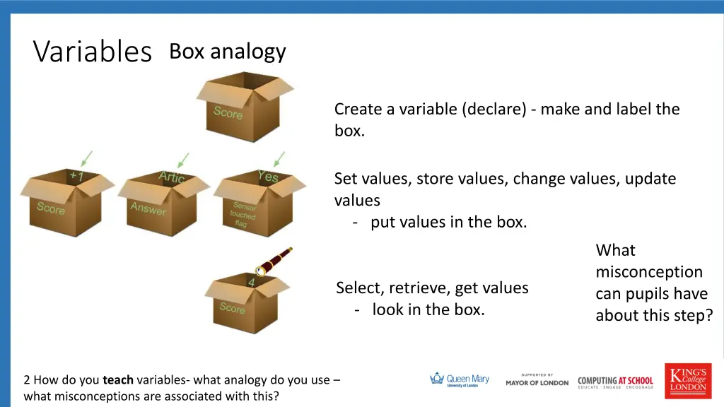 variables 1