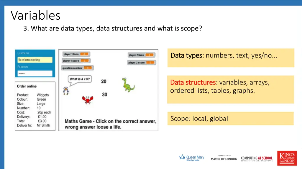 variables 2