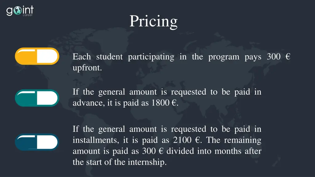 pricing