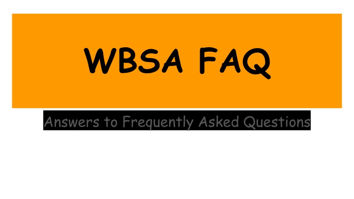 wbsa faq