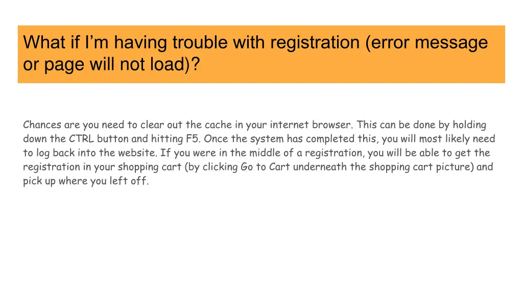 what if i m having trouble with registration