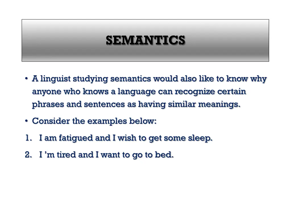 semantics 2