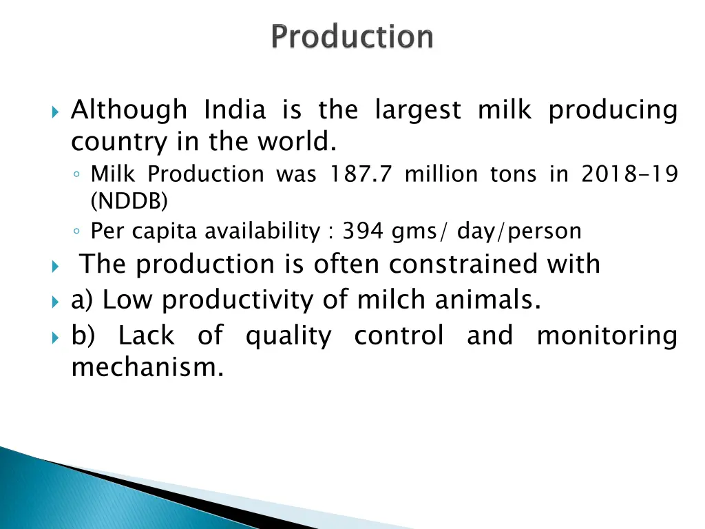 although india is the largest milk producing