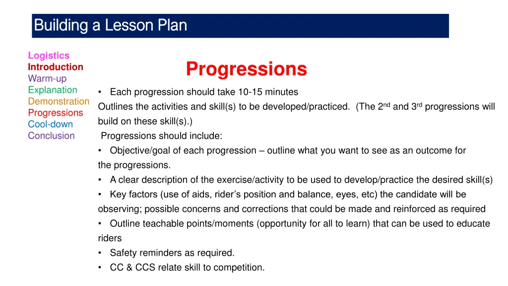 building a lesson plan building a lesson plan 13