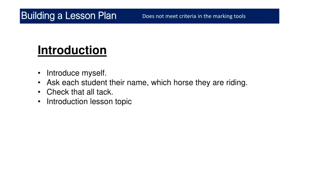 building a lesson plan building a lesson plan 2