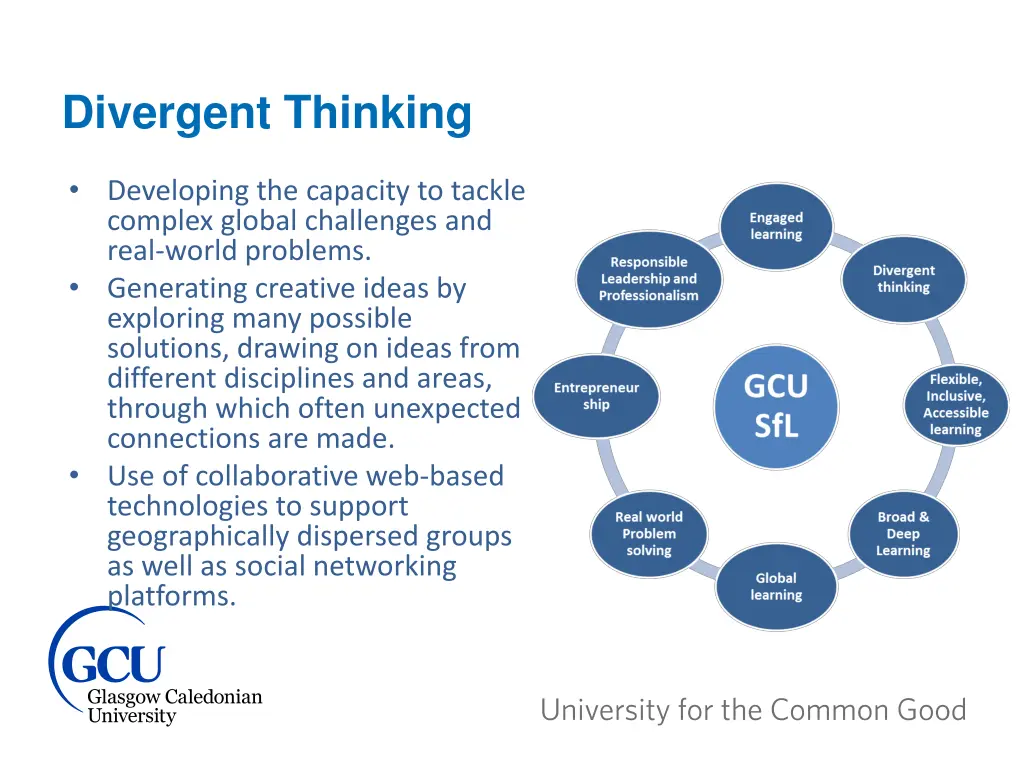 divergent thinking