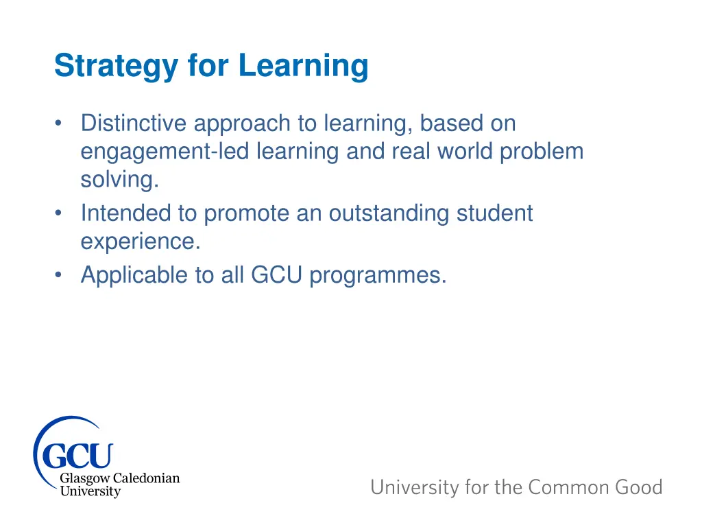 strategy for learning 1