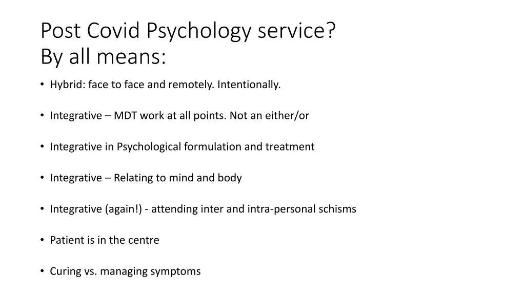 post covid psychology service by all means