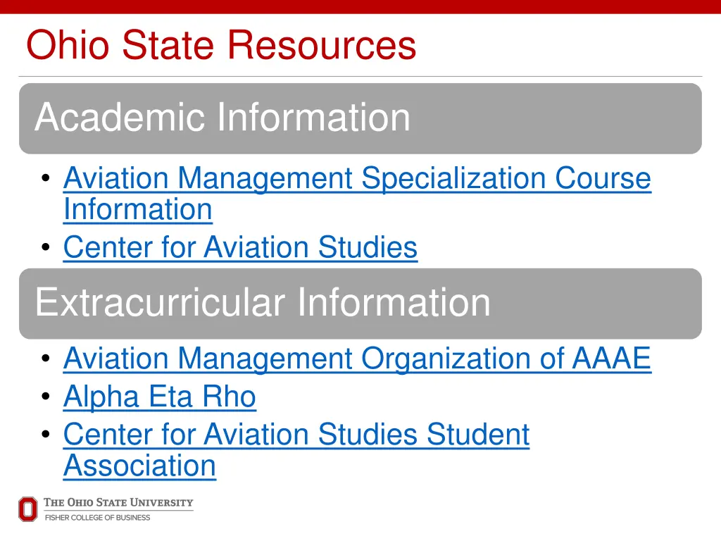 ohio state resources