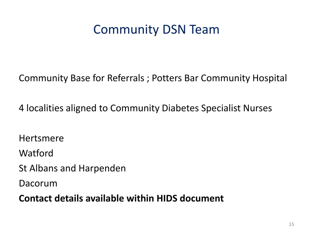 community dsn team