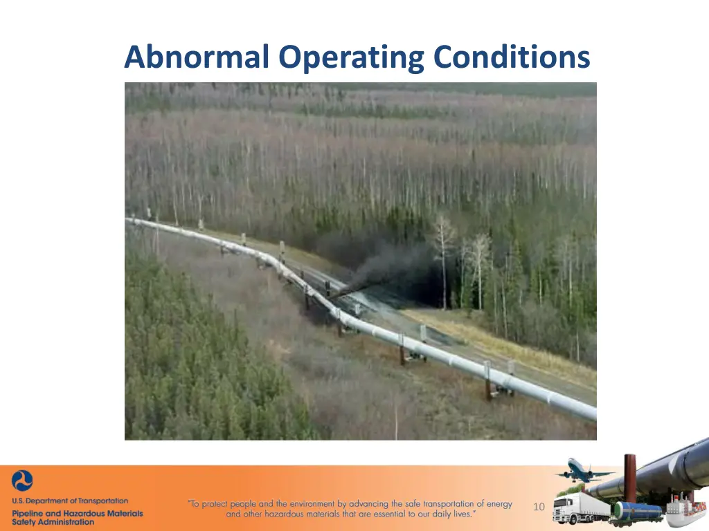 abnormal operating conditions