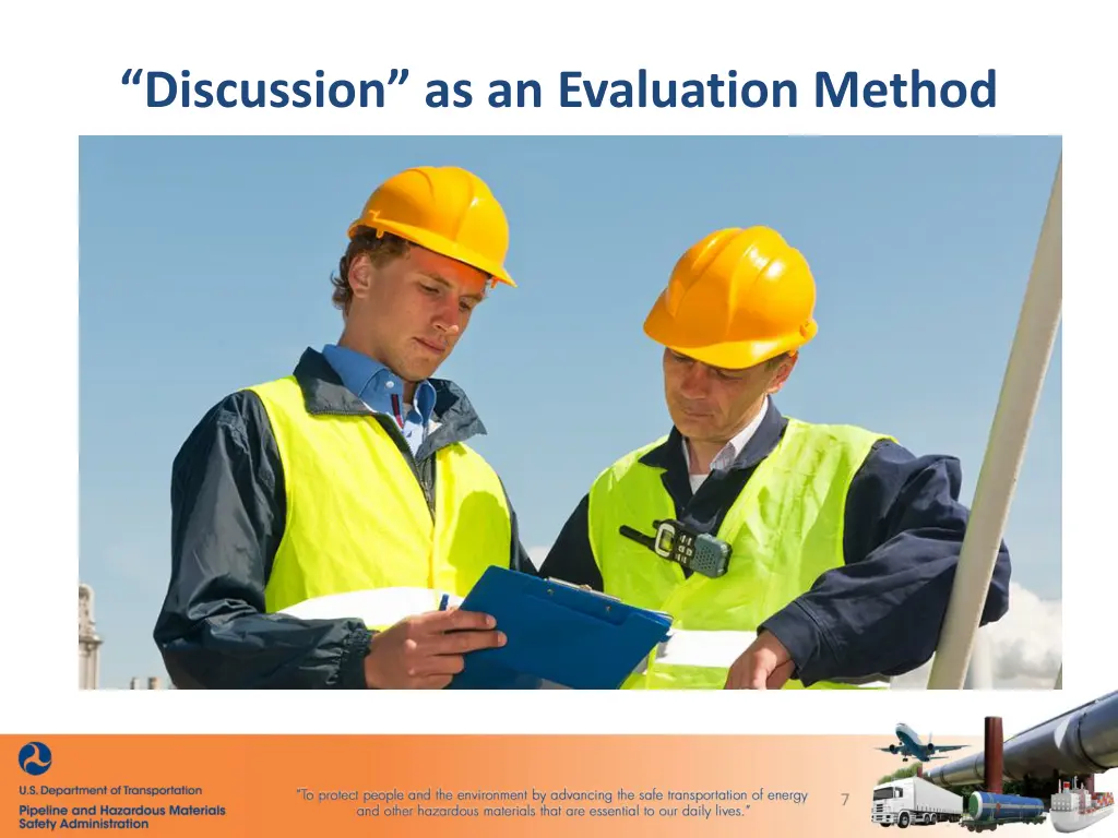 discussion as an evaluation method