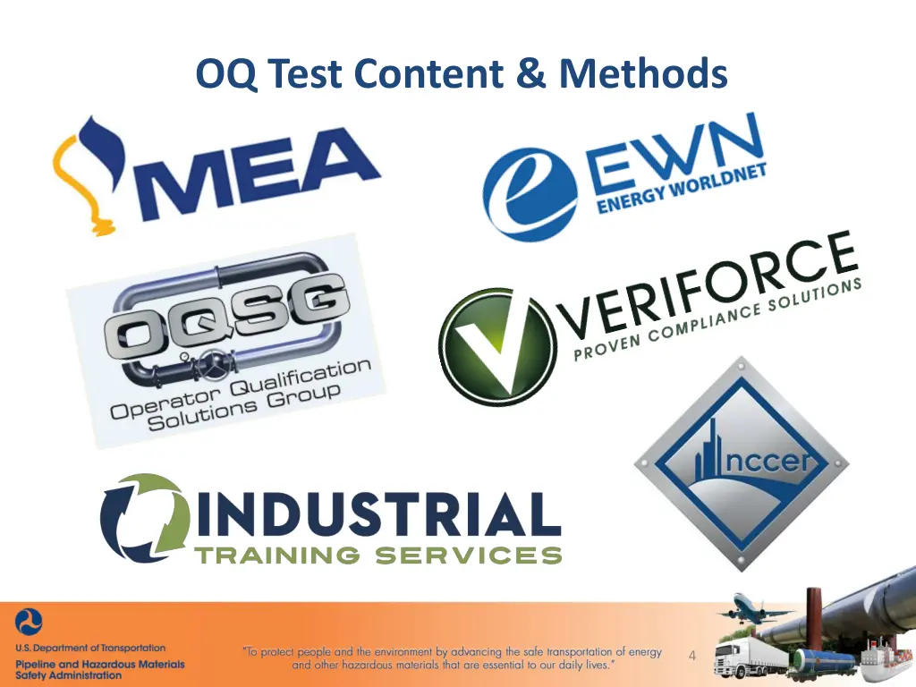 oq test content methods