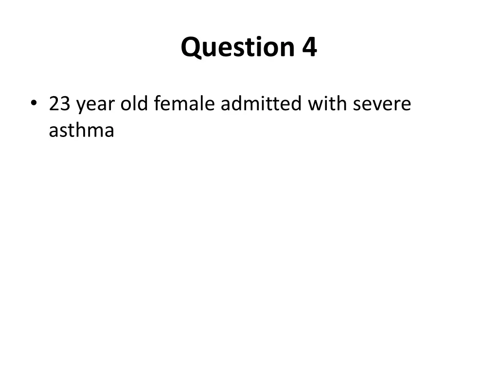 question 4