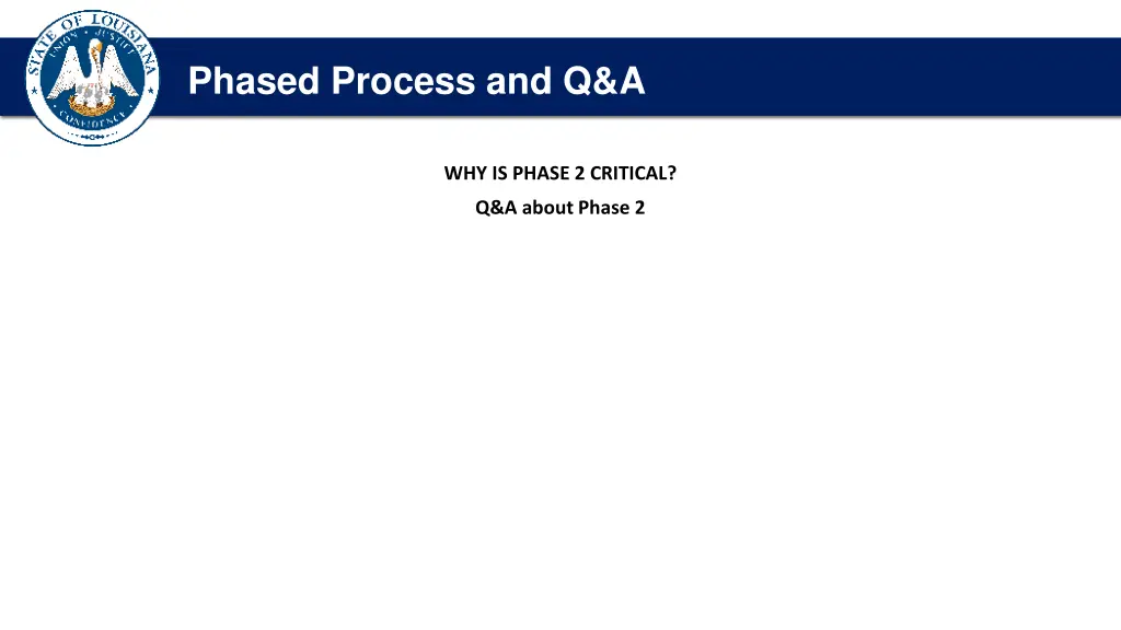 introduction and opening comments phased process 4