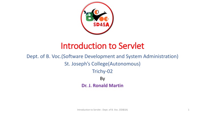 introduction to servlet introduction to servlet