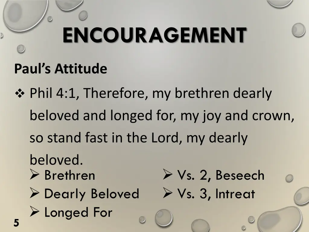 encouragement 3