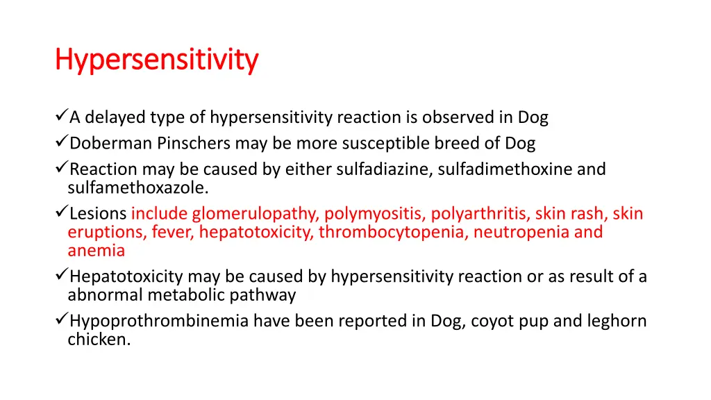 hypersensitivity hypersensitivity