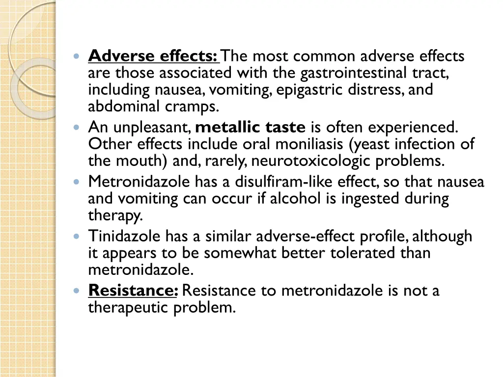 adverse effects the most common adverse effects