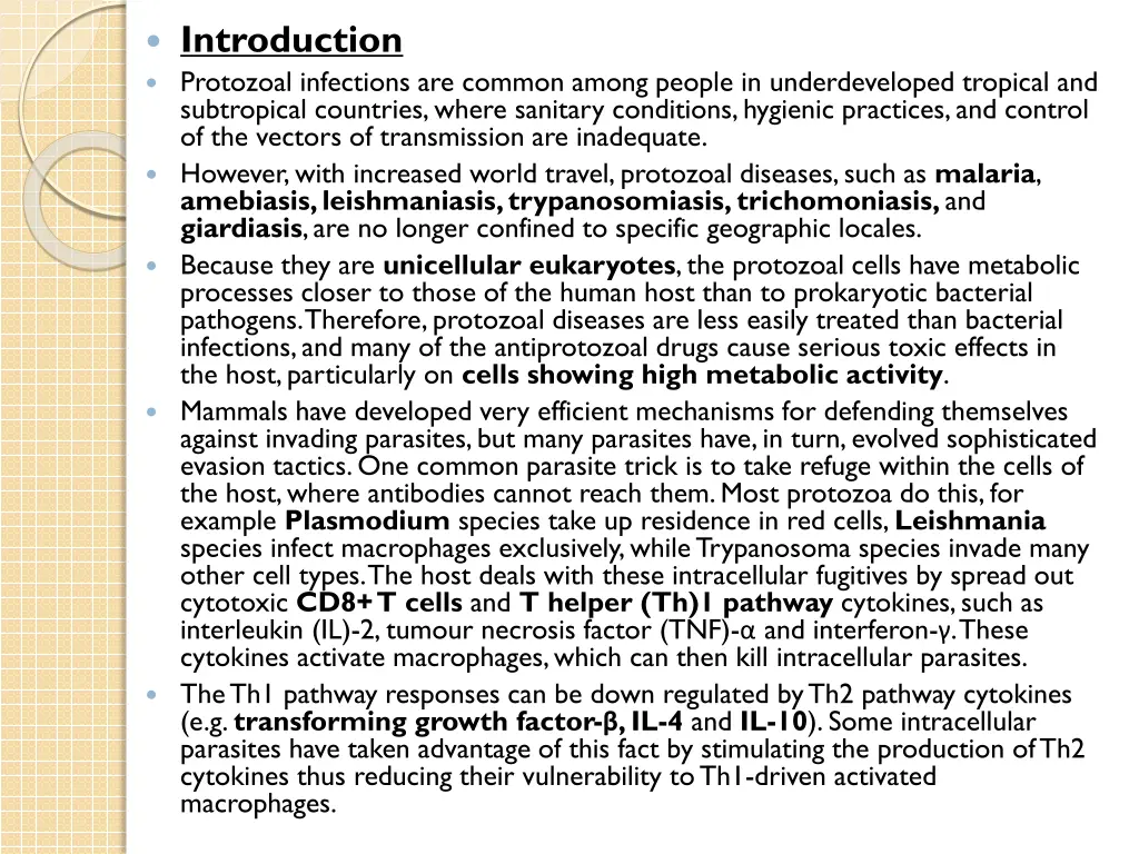 introduction protozoal infections are common