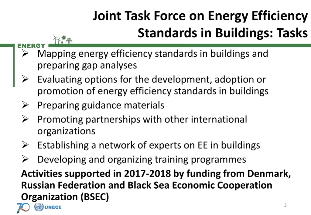 joint task force on energy efficiency standards 1