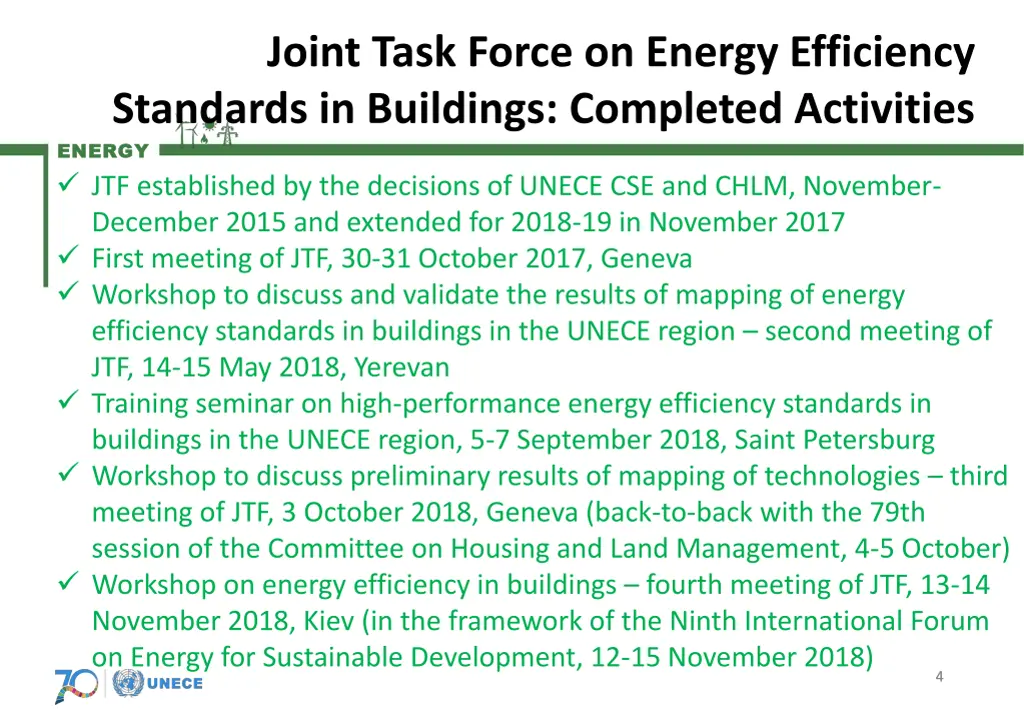 joint task force on energy efficiency standards 2