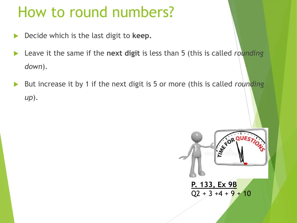 how to round numbers